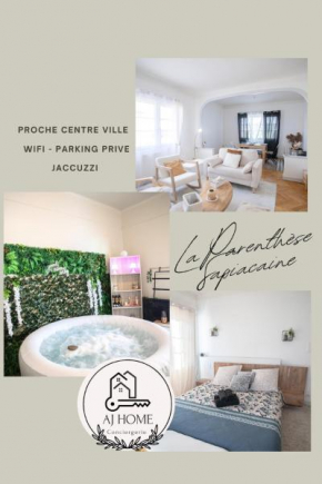 La Parenthèse Sapiacaine - maison avec jacuzzi